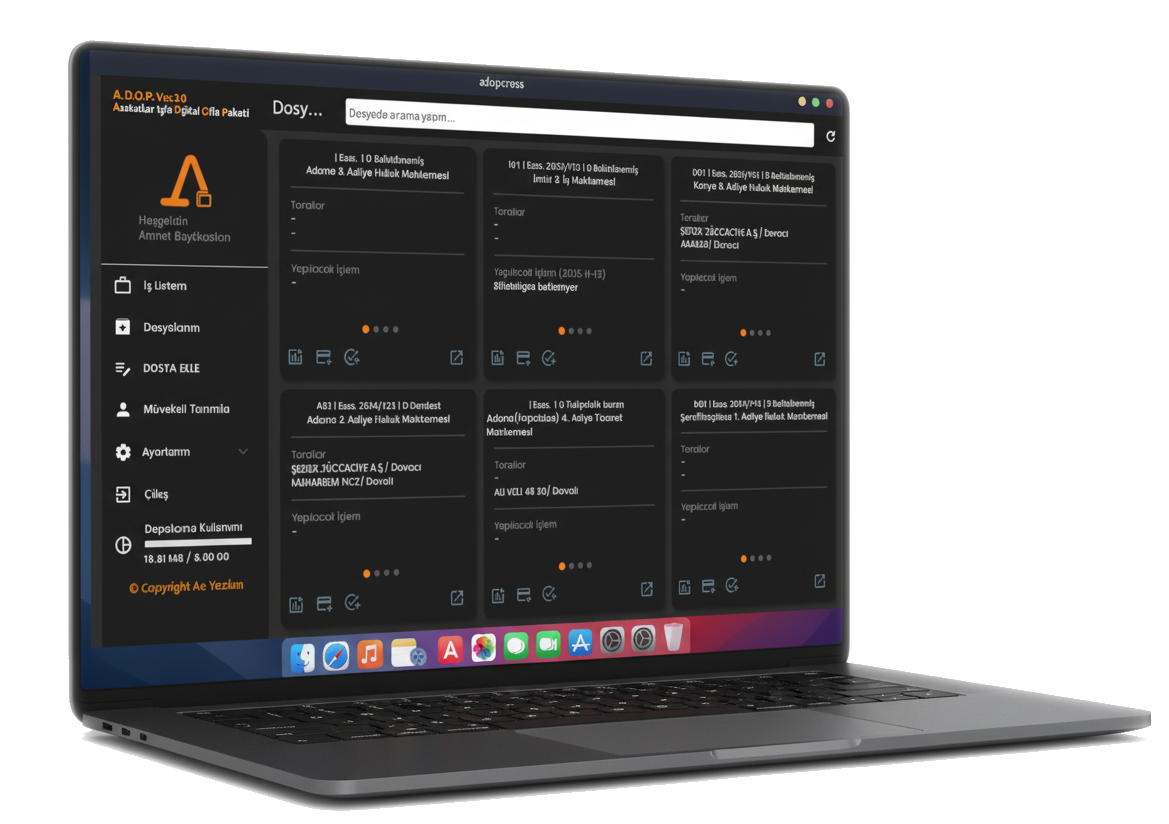 Dosya Yönetimi Tablet