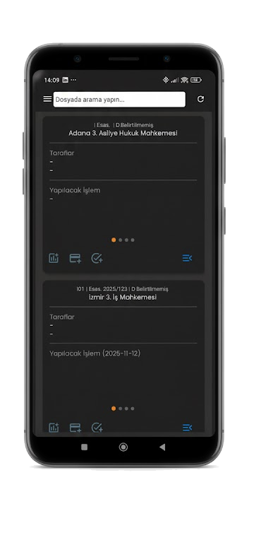 Dosya Yönetimi Tablet